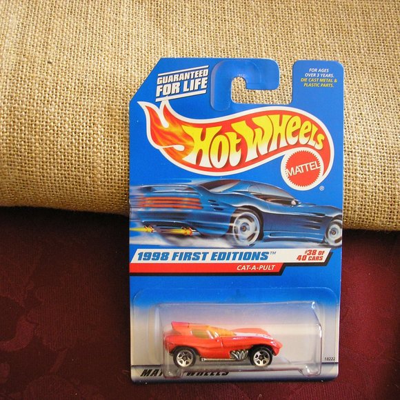 🚗 1998 Hot Wheels 1st Edition Cat-A-Pult - Picture 1 of 1